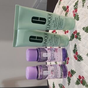 Clinique take the day off makeup remover,  7 day scrub cream